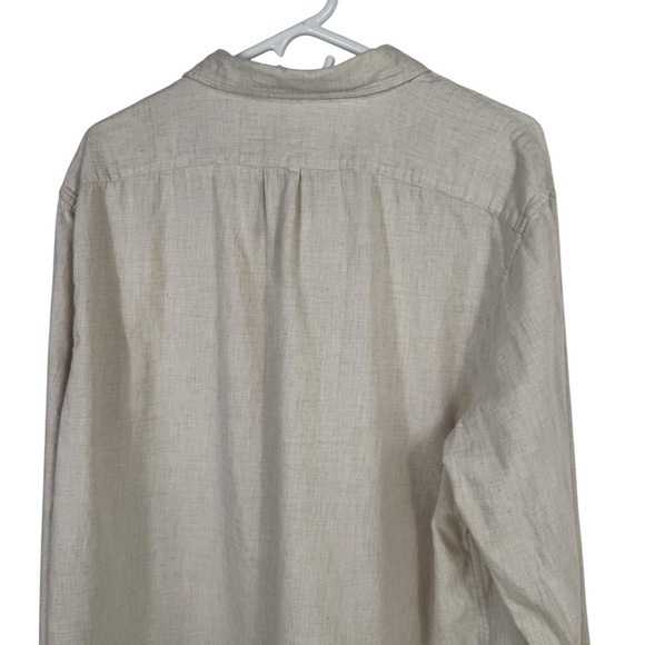 J.Crew Brushed Twill Shirt, Canvas, Size XL - Picture 6 of 7